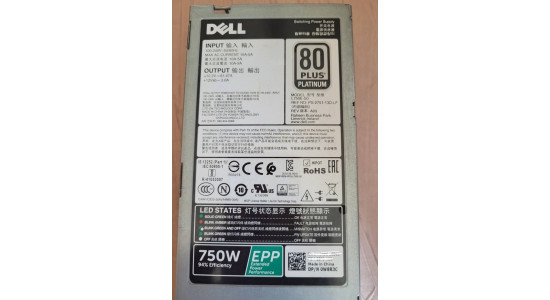 L750E-S0 Блок питания Dell 750W (ETN)