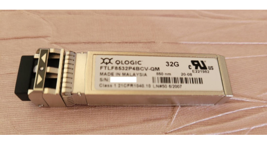 FTLF8532P4BCV-QM Оптический трансивер QLogic 32GB SFP+ 850нм