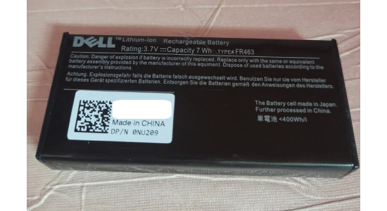 FR463 0NU209 Батарея для контроллера Dell Li-Ion