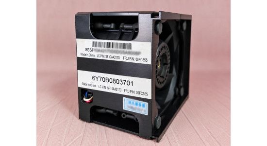 00FC555 PFR0612UHE Вентилятор Lenovo для ThinkServer RD450 (б.у) 00FC555 PFR0612UHE Вентилятор Lenovo для ThinkServer RD450 (б.у)