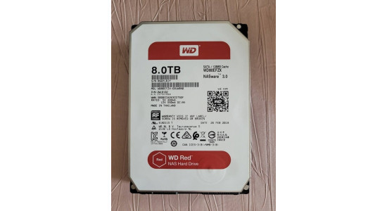 WD80EFZX Жесткий диск WD HDD 8TB 6G 5.4K 3.5" SATA