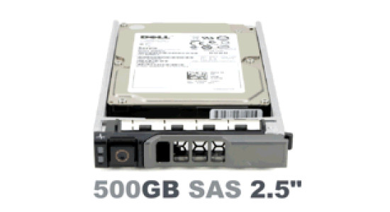 0K831N Жесткий диск Dell HDD 500GB 6G 7.2K 2.5" SAS w/G176J