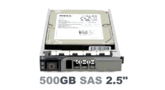 0X7KF7 Жесткий диск Dell HDD 500GB 6G 7.2K 2.5" SAS w/G176J