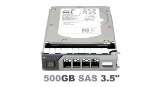 0U717K Жесткий диск Dell HDD 500GB 6G 7.2K 3.5" SAS w/F238F