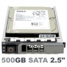 N3VVG Жесткий диск Dell HDD 500GB 3G 7.2K 2.5" SATA w/G176J