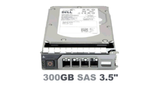 0JP621 Жесткий диск Dell HDD 300GB 6G 15K 3.5" SAS w/F238F