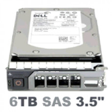 400-AHDN Жесткий диск Dell HDD 6TB 6G 7.2K 3.5" SAS w/F238F