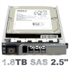 400-AJXO Жесткий диск Dell HDD 1.8TB 12G 10K 2.5" SAS w/G176J