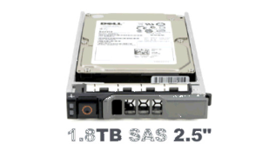 KP9HX Жесткий диск Dell HDD 1.8TB 12G 10K 2.5" SAS w/G176J