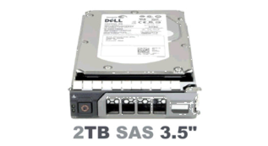 400-AEGC Жесткий диск Dell HDD 2TB 6G 7.2K 3.5" SAS NL w/F238F