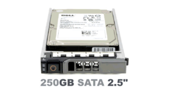 342-3517 Жесткий диск Dell HDD 250GB 3G 7.2K 2.5" SATA w/G176J