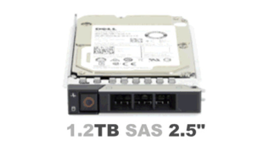 400-ATJL Жесткий диск Dell HDD 1.2TB 12G 10K 2.5" SAS w/DXD9H