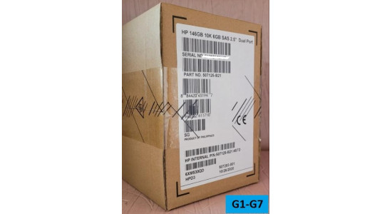 DG0146FAMWL 507119-001 Жесткий диск HP HDD 146GB 6G 10K 2.5" SAS DP