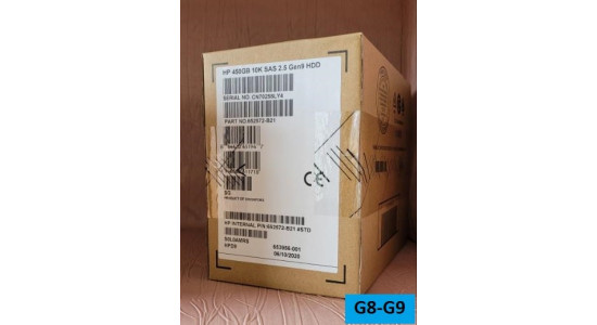 EG0450FBDBT 597609-002 Жесткий диск HP HDD 450GB 6G 10K 2.5" SAS SC