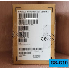 EG000600JWFUR 653957-001 Жесткий диск HP HDD 600GB 6G 10K 2.5" SAS 512e DP SC