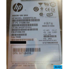 EG0900FBLSK 619286-004 Жесткий диск HP HDD 900GB 6G 10K 2.5" SAS SC