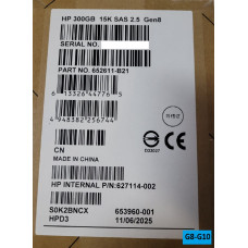 EH0300FBQDD 627114-002 Жесткий диск HP HDD 300GB 6G 15K 2.5" SAS SC