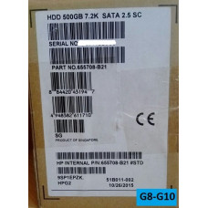 MM0500GBKAK 656107-001 Жесткий диск HP HDD 500GB 6G 7.2K 2.5" SATA MDL SC