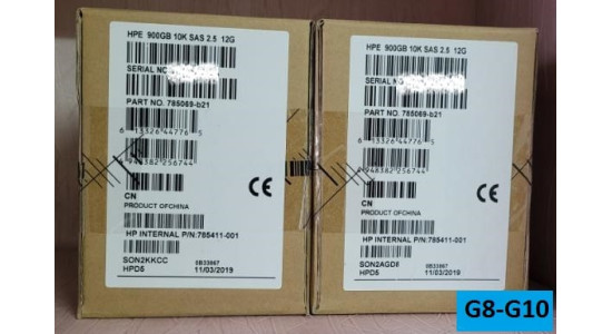 EG0900JEHMB 785411-001 Жесткий диск HP HDD 900GB 12G 10K 2.5" SAS 512n DS SC