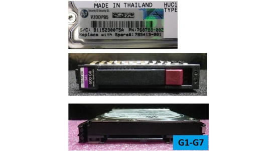 EG0600JETKA 785413-001 Жесткий диск HP HDD 600GB 12G 10K 2.5" SAS DP ST