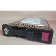 MB008000JWJRQ 820032-001 Жесткий диск HP HDD 8TB 12G 7.2K 3.5" SAS 512e MDL DS SC
