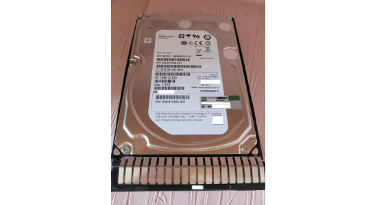 MB8000JFECQ 819199-001 Жесткий диск HP HDD 8TB 12G 7.2K 3.5" SAS 512e MDL DS SC