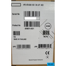 MB4000JFEPB 820409-002 Жесткий диск HP HDD 4TB 12G 7.2K 3.5" SAS DP ST
