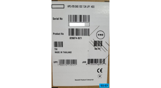 MB4000JFEPB 820409-002 Жесткий диск HP HDD 4TB 12G 7.2K 3.5" SAS DP ST