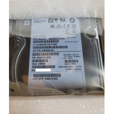 MB6000JVYYV 846610-001 Жесткий диск HP HDD 6TB 12G 7.2K 3.5" SAS 512n MDL DS SC