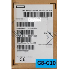 EH000900JWCPN 870795-001 Жесткий диск HP HDD 900GB 12G 15K 2.5" 512n SAS DS SC