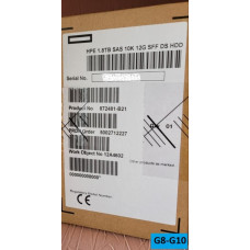 EG001800JWJNL 876937-001 Жесткий диск HP HDD 1.8TB 12G 10K 2.5" SAS 512e DS SC