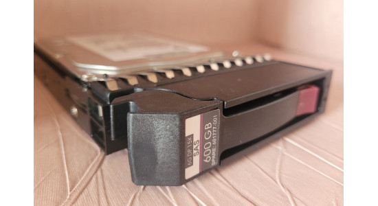 AP860A 601777-001 Жесткий диск HP для СХД HDD 600GB 6G 15K 3.5" SAS DP