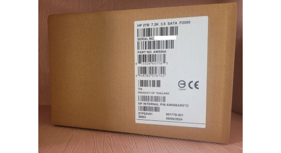 AW556A 601778-002 Жесткий диск HP HDD 2TB 3G 7.2K 3.5" SATA MDL