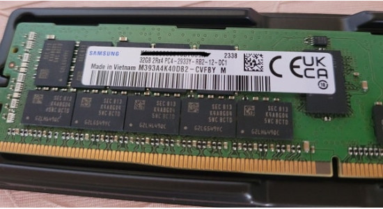 M393A4K40DB2-CVF Оперативная память Samsung DDR4 32GB 2933MHz RDIMM ECC
