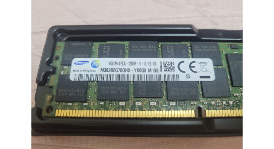 M393B2G70QH0-YK0 Оперативная память Samsung DDR3 16GB 1600 MHz (PC3L-12800) 2Rx4