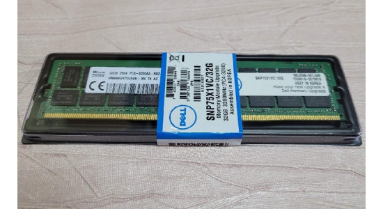 SNP75X1VC/32G Серверная память Dell 32GB DDR4 3200MHz RDIMM ECC Reg