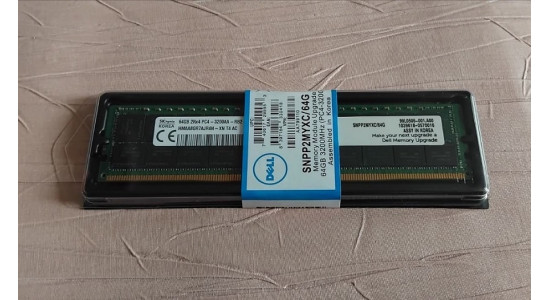 SNPP2MYXC/64G Оперативная память Dell DDR4 64GB 3200MHz (PC4-25600) 2Rx4