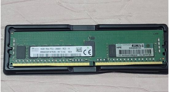 815098-B21 850880-001 Оперативная память HP DDR4 16GB 2666MHz (PC4-21300) 1Rx4